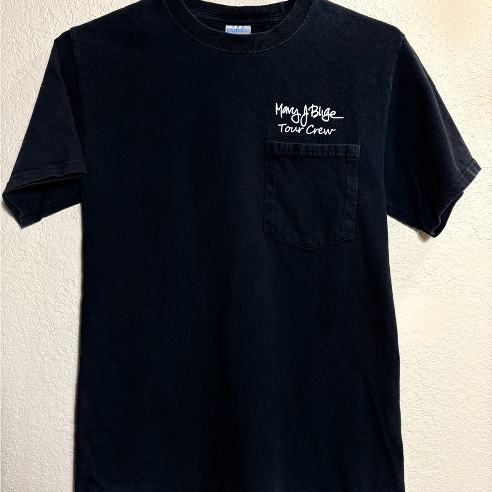 Mary J. Blige Black Tour Crew T-Shirt